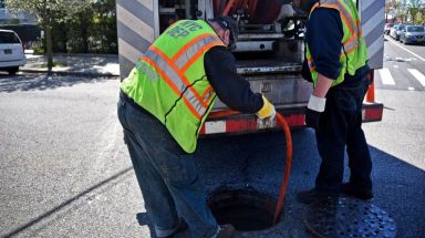 wastewater treated in New York City