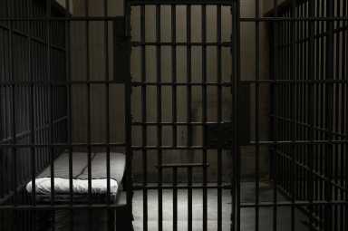Empty prison cell