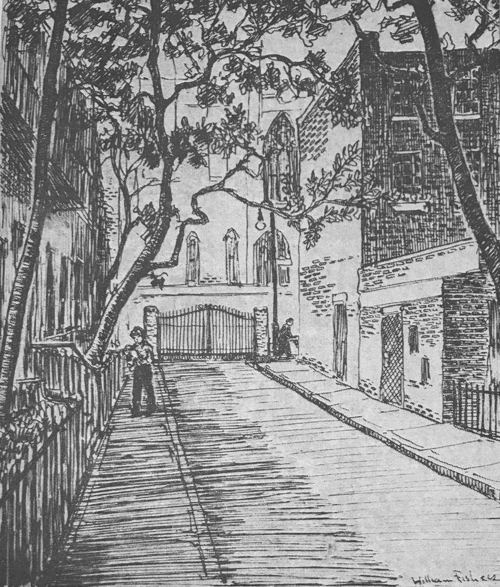 Manhattan Snaps: Patchin Place in ’55 1