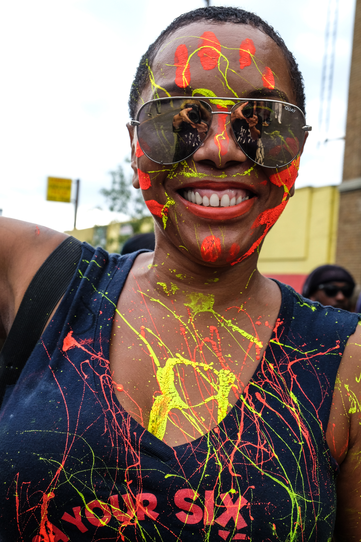 At J'Ouvert, revelers were the canvases 2