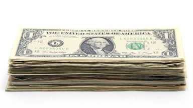 stack of money