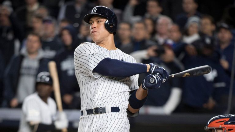 Yankees slugger Aaron Judge was the runner-up for AL MVP last season.