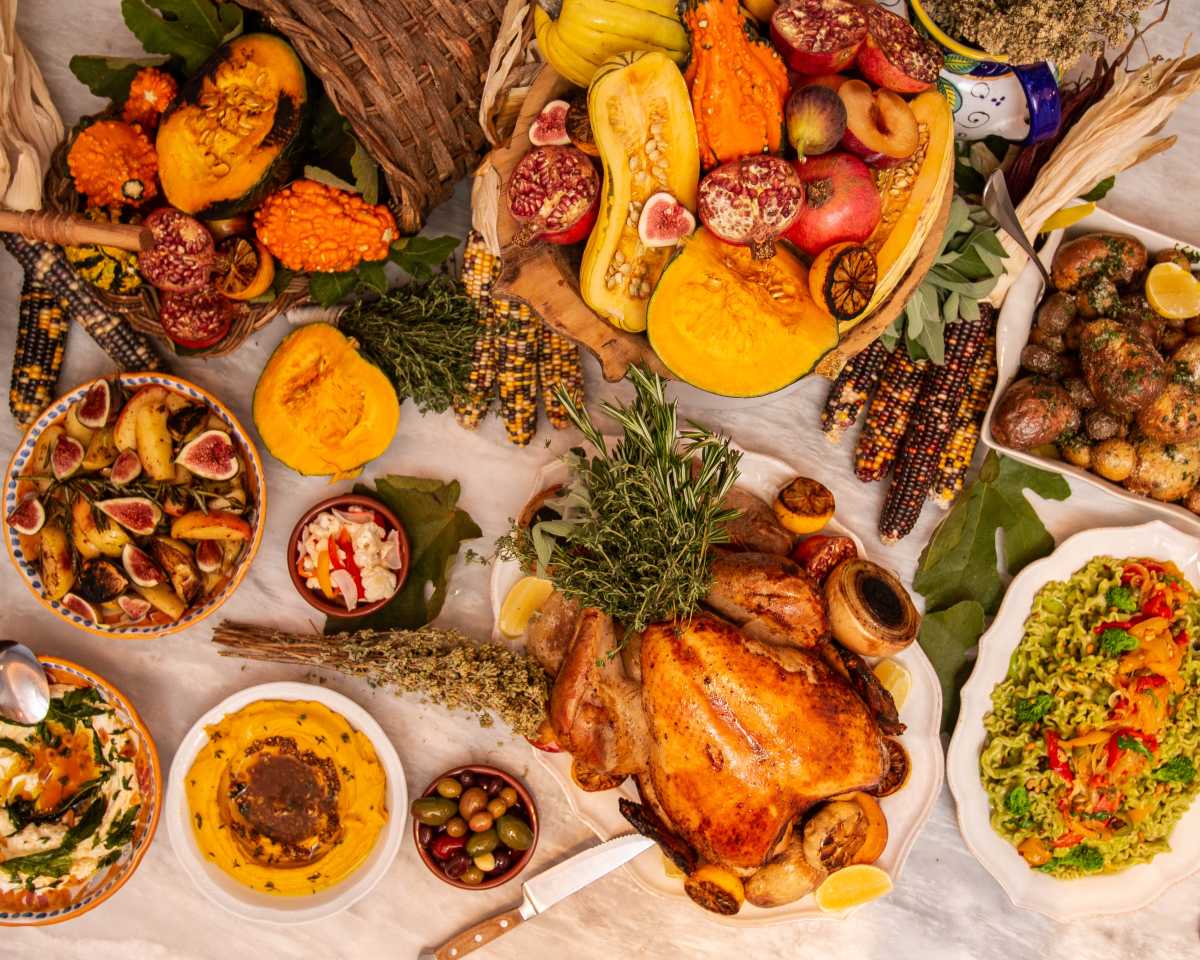 Leuca Thanksgiving Spread