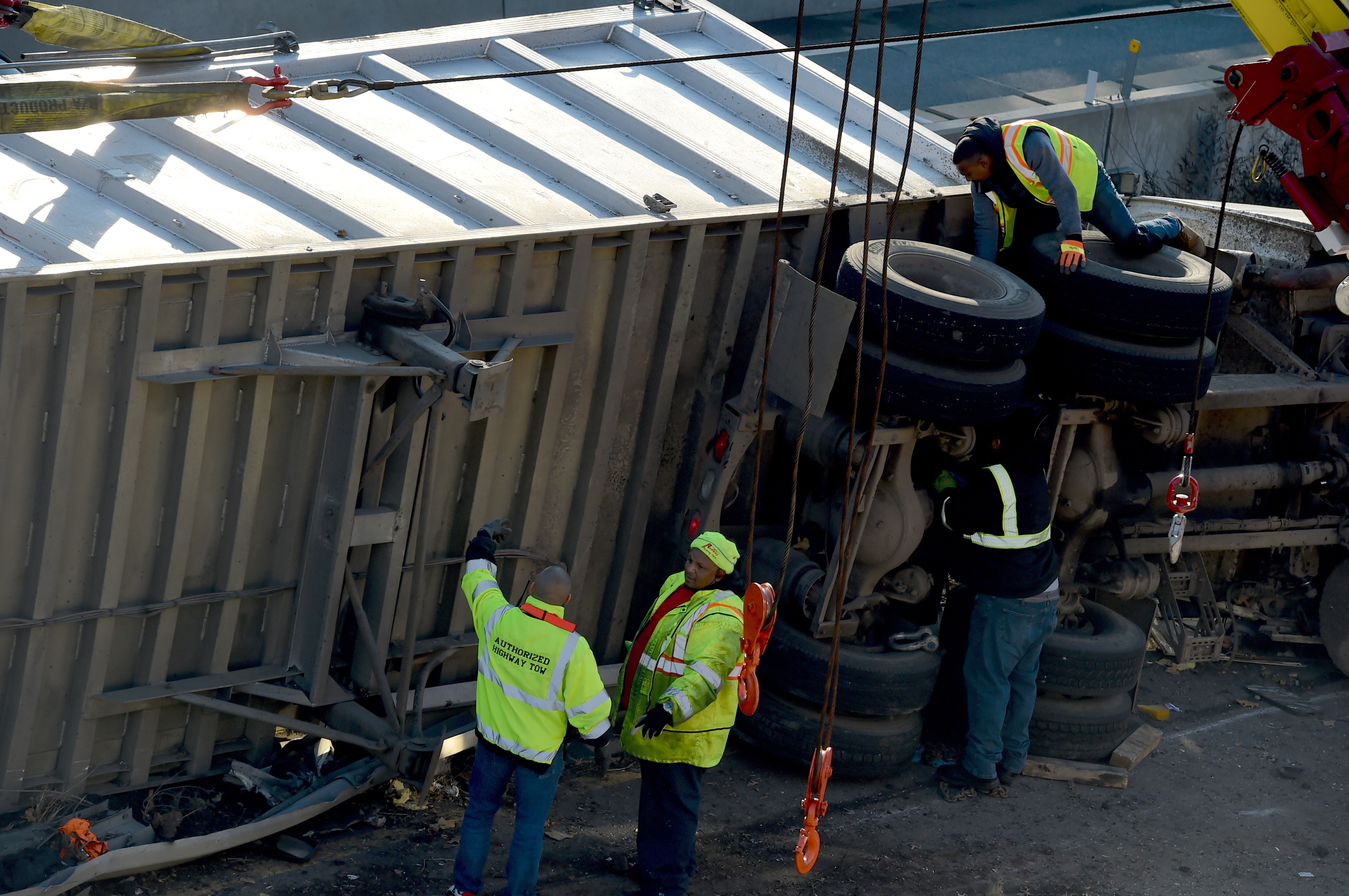 Brooklyn truck crashes cause rush hour nightmares 3