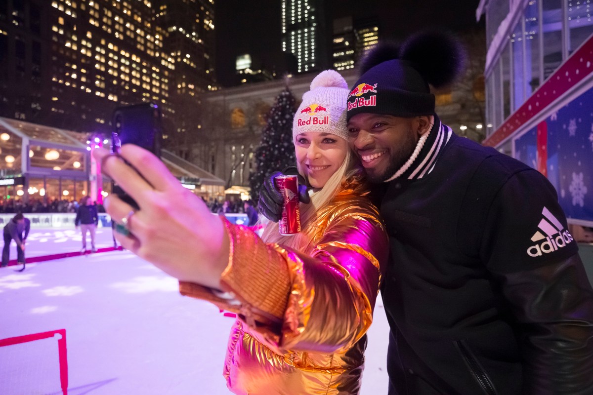 PK Subban and Lindsey Vonn