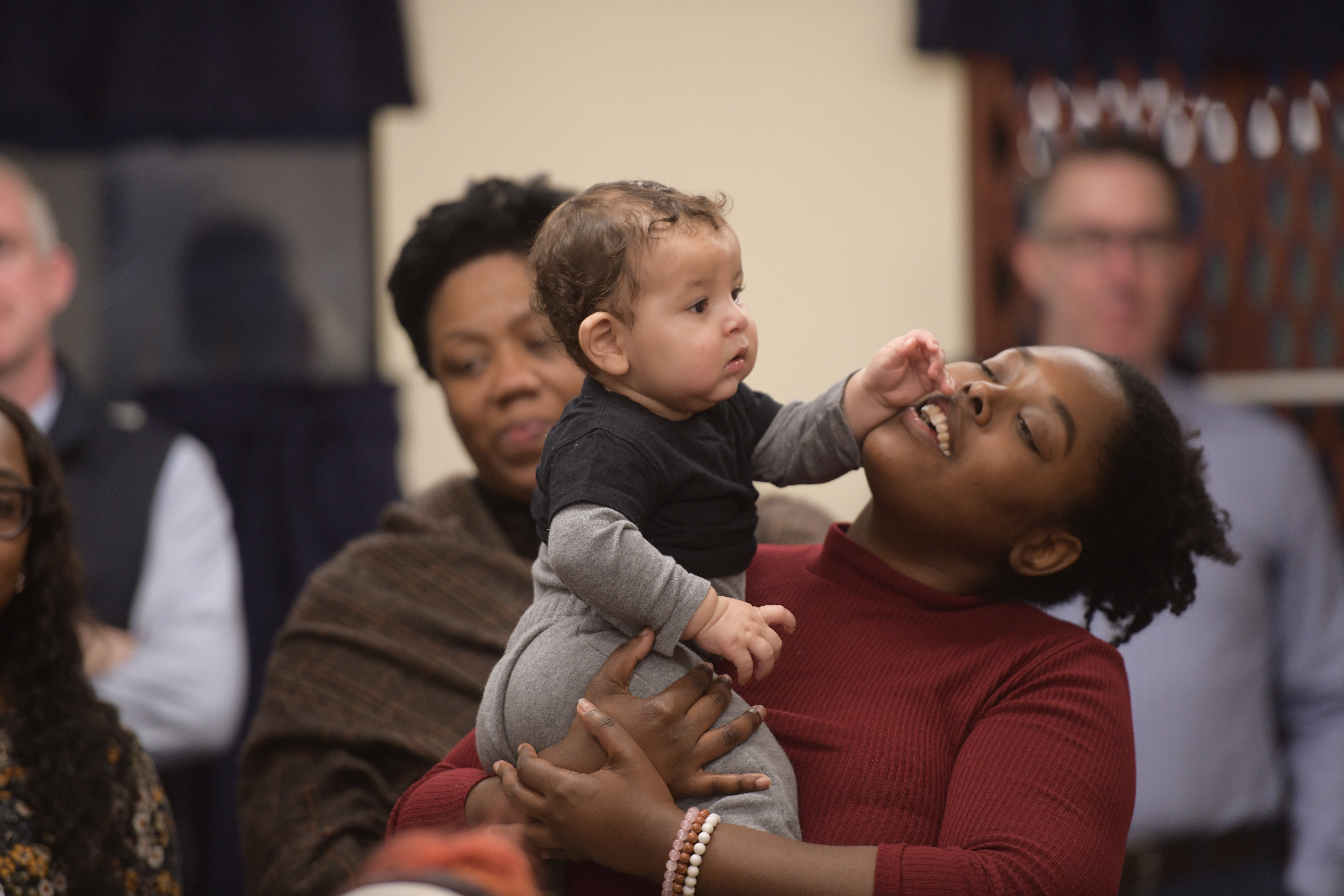 New dining room, children's play area donated for young mothers at Upper West Side Samaritan Daytop Village 3