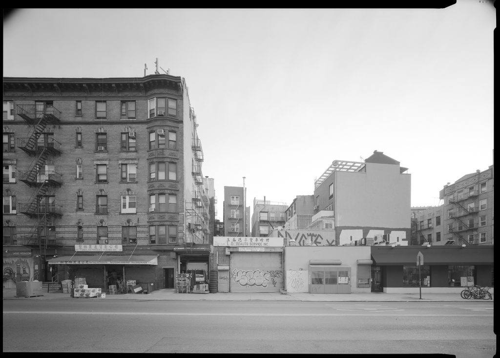 Lower Manhattan one-story buildings, often victims of development, captured in photo exhibit 3