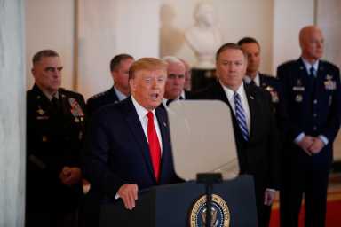 Donald Trump, Mike Pence, Mike Pompeo