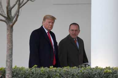 Donald Trump,Mick Mulvaney