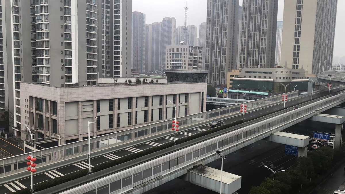 China Cities Cut Off