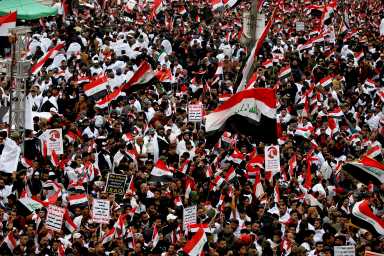 Iraq US Protest