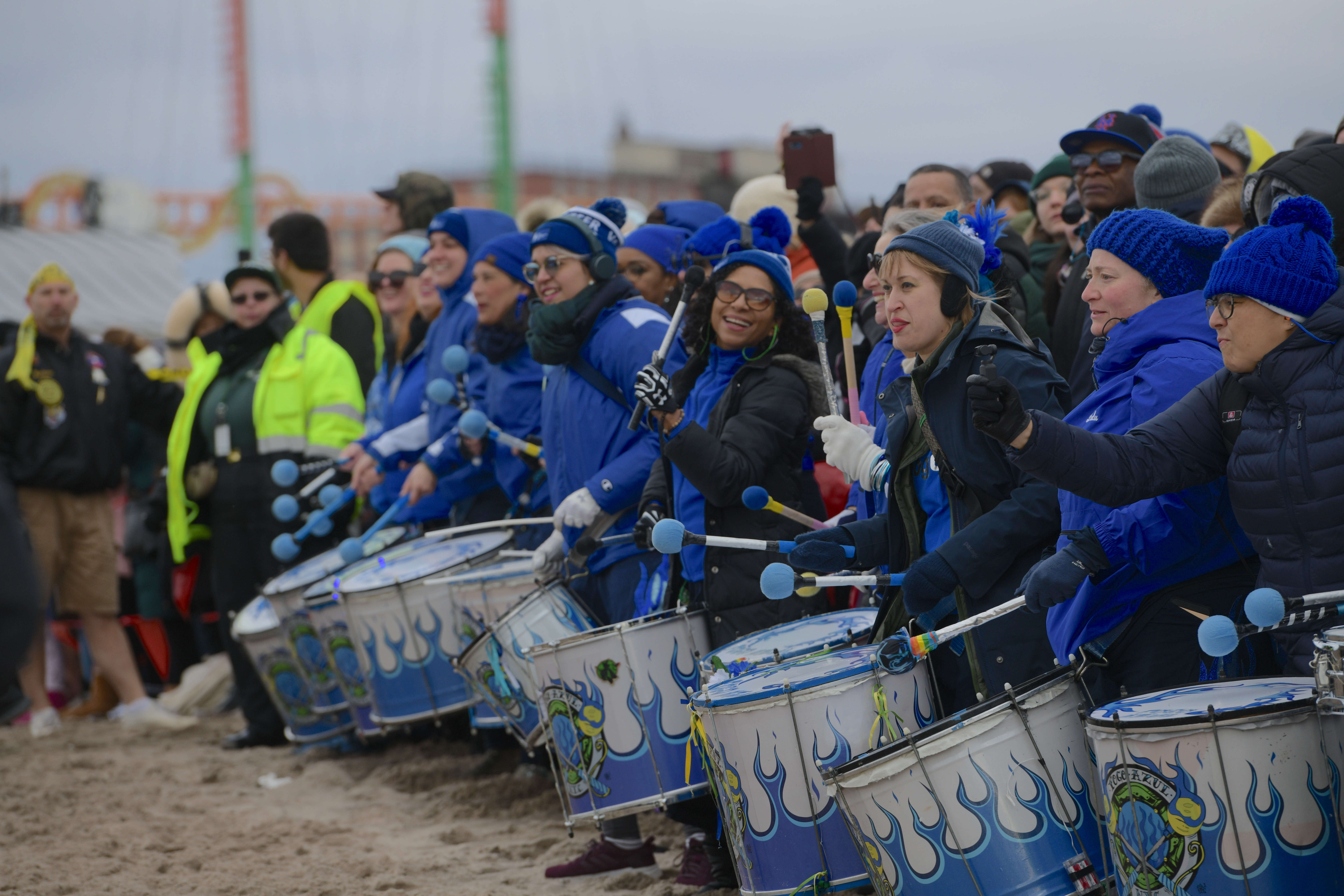 An icy plunge on New Year's morning with Coney Island Polar Bears 5