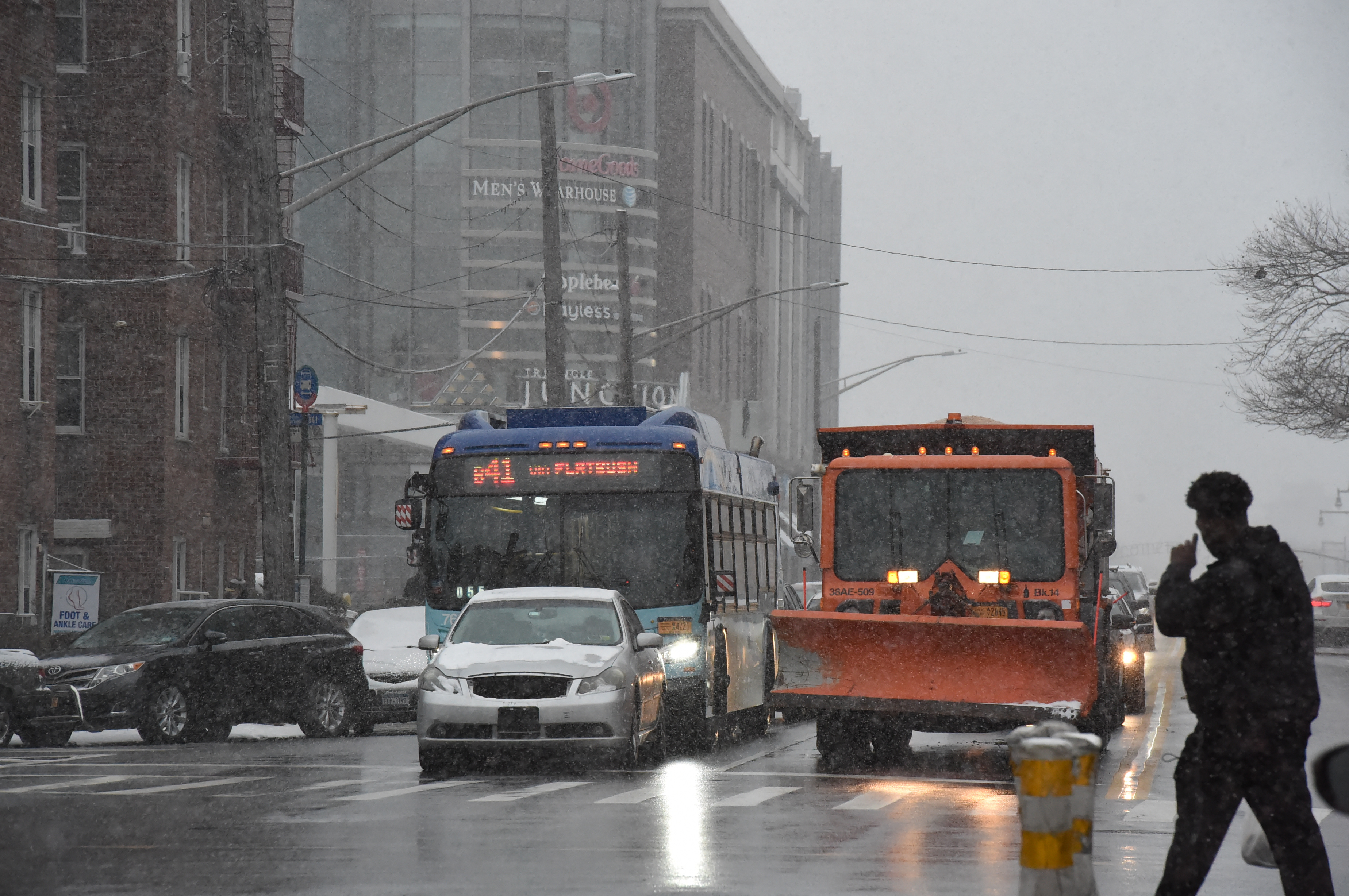 Slick snowstorm taken in stride (and with sledding) across Brooklyn 2