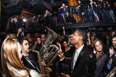 Jon Batiste And Stay Human present Spontaneous Combustion Rockwood Music Hall (Mon 2 10 14)_February 11, 20140692-Edit-2