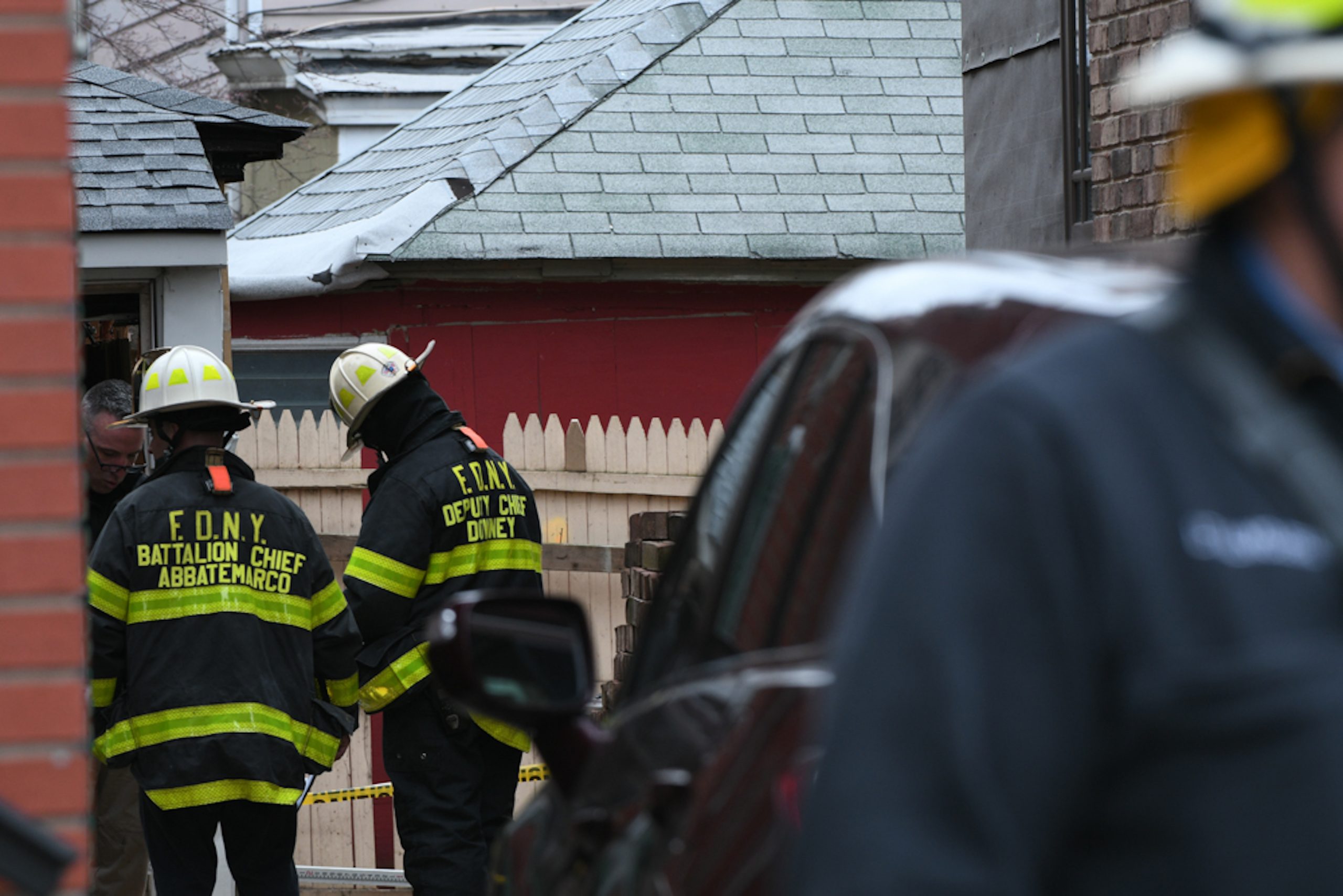 Wall collapse traps worker in Brooklyn trench and injures two others 2