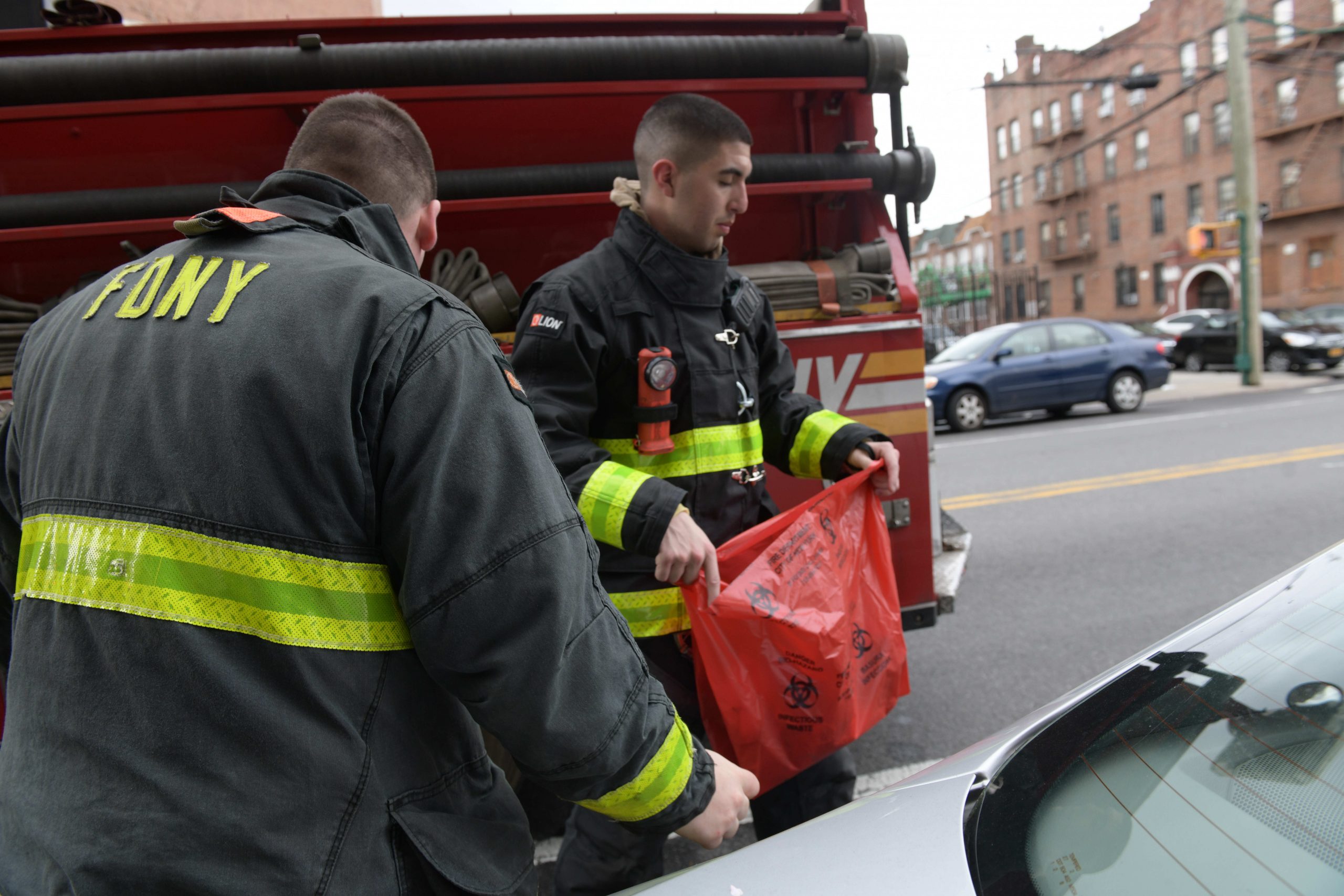 First responders on front lines of coronavirus war in New York City 3