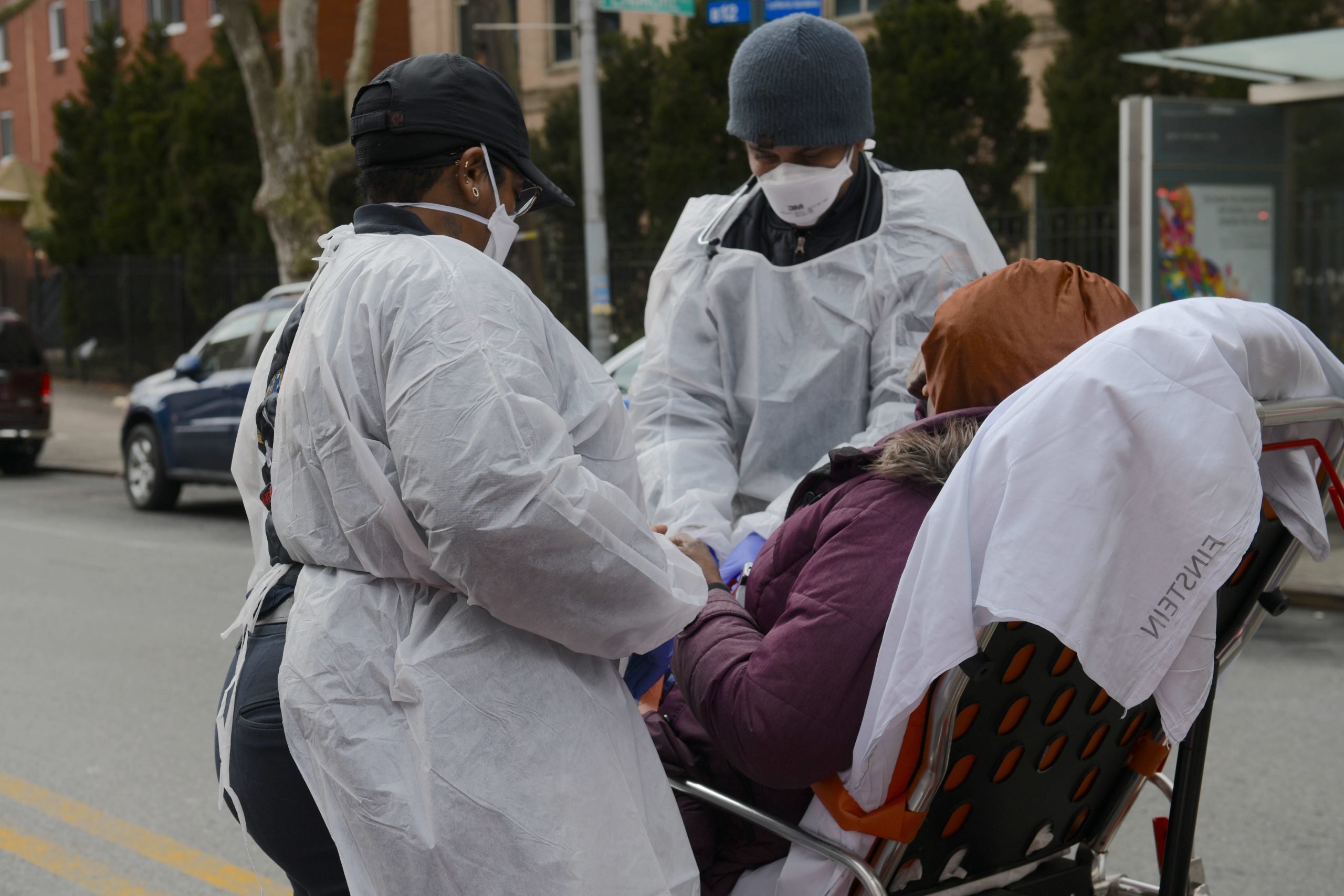 First responders on front lines of coronavirus war in New York City 4