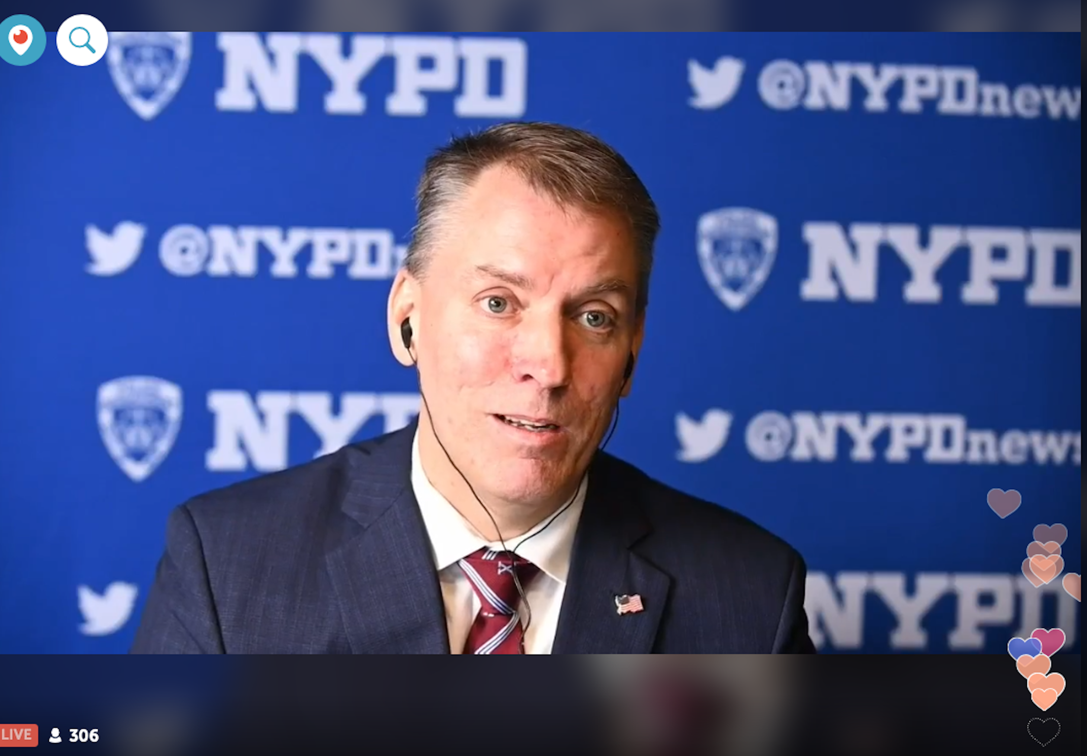 NYPD Commissioner cheers sick rate dropping 2 weeks in a row 3