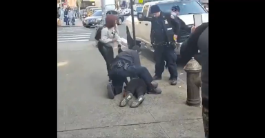 cop attack