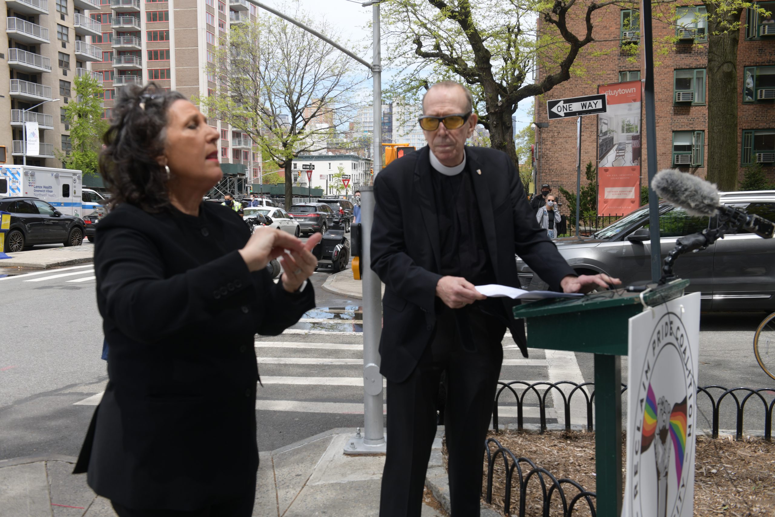 'What happened to free speech?' Manhattan protesters irked by heavy cop presence 4