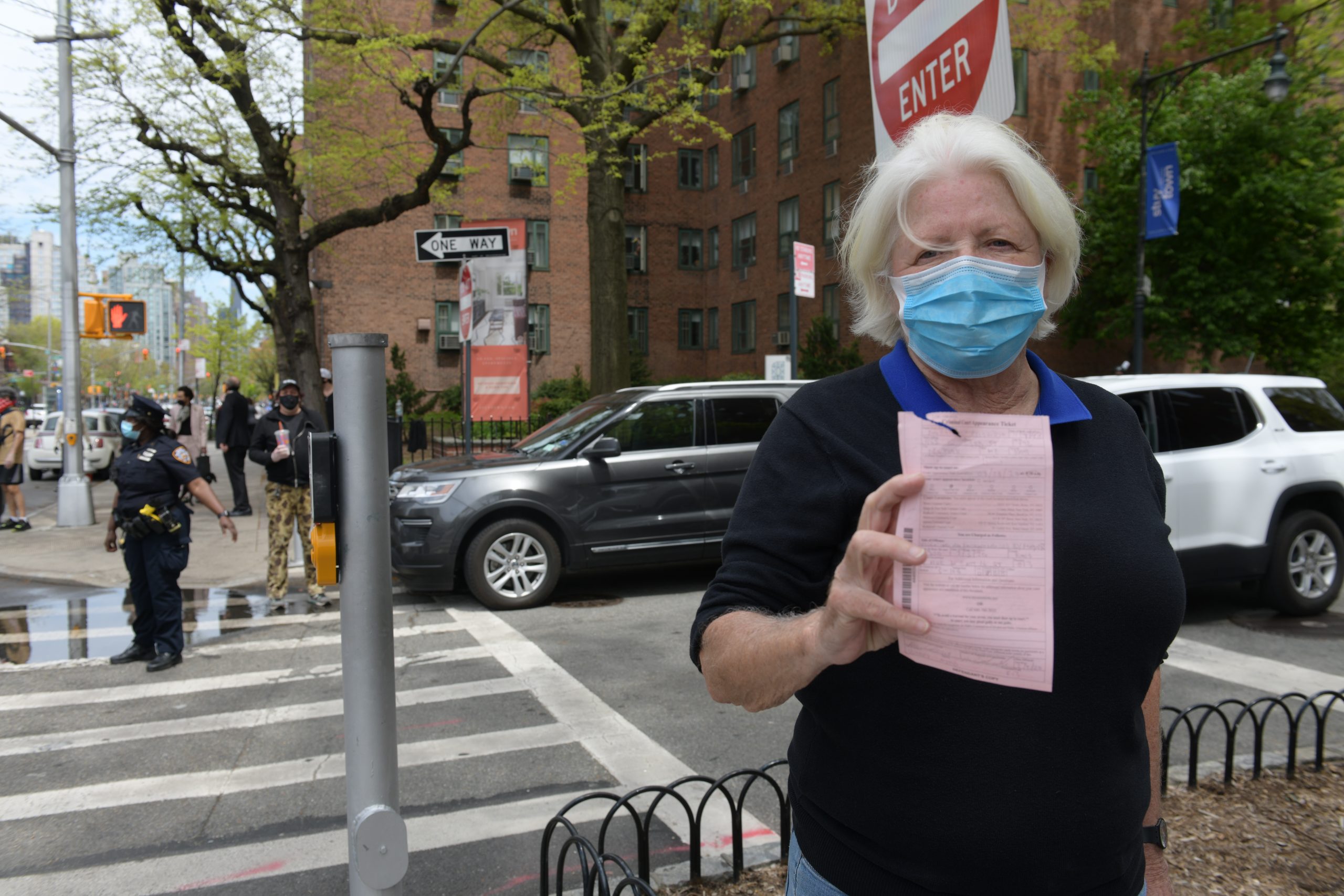 'What happened to free speech?' Manhattan protesters irked by heavy cop presence 3