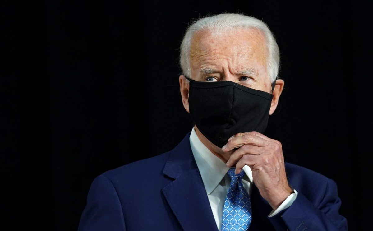 Joe Biden campaigns in Wilmington, Delaware