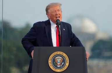 U.S. President Donald Trump holds 4th of July U.S. Independence Day celebrations at the White House
