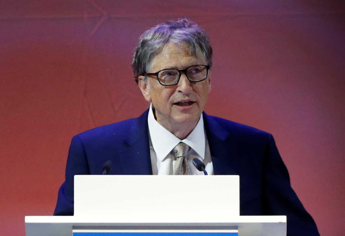Microsoft Founder Bill Gates attends the 10th World Health Summit 2018 event in Berlin