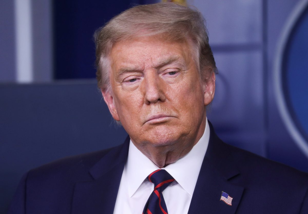 U.S. President Trump hosts coronavirus response task force briefing at the White House in Washington