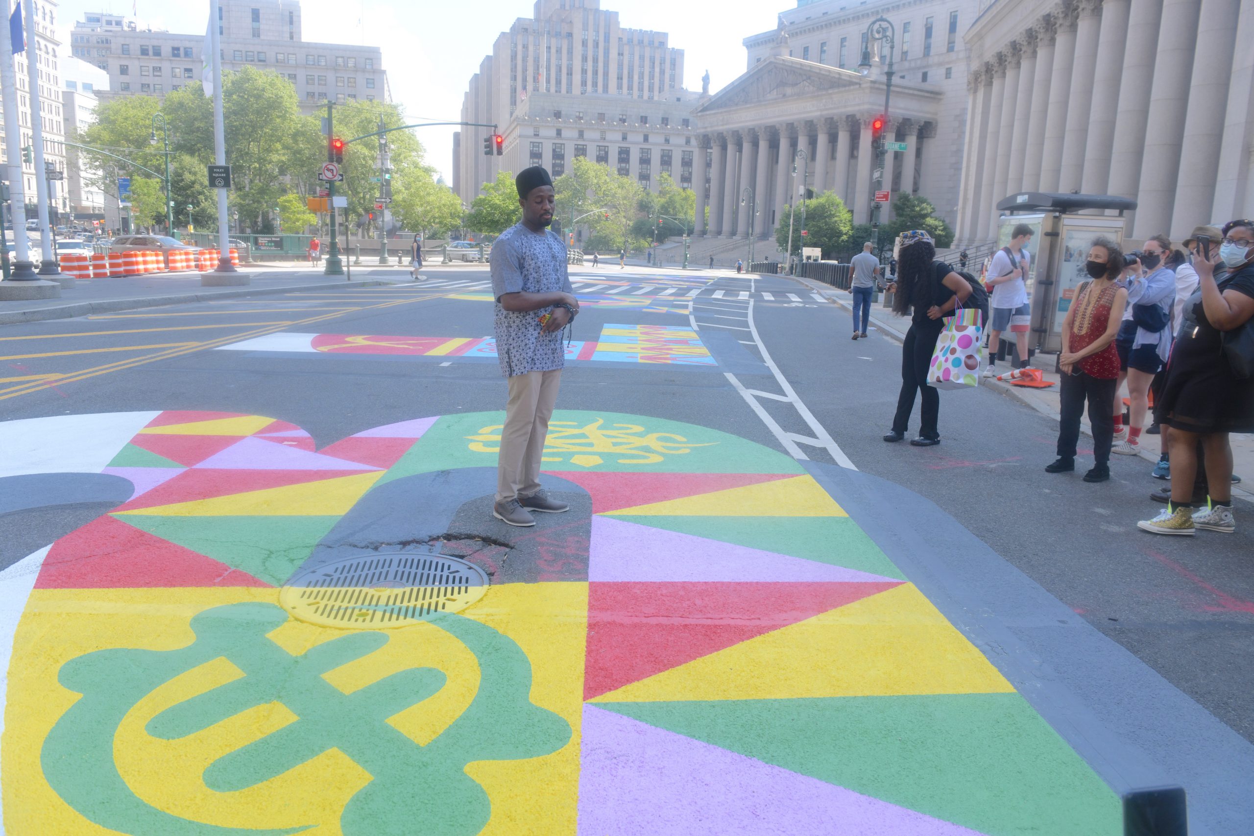 Centre Street is named 'Black Lives Matter Boulevard' but not without interruption 5