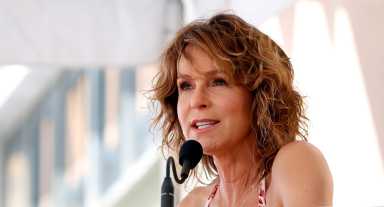 FILE PHOTO: Actor Grey speaks before the unveiling of the star for director Kenny Ortega on the Hollywood Walk of Fame in Los Angeles