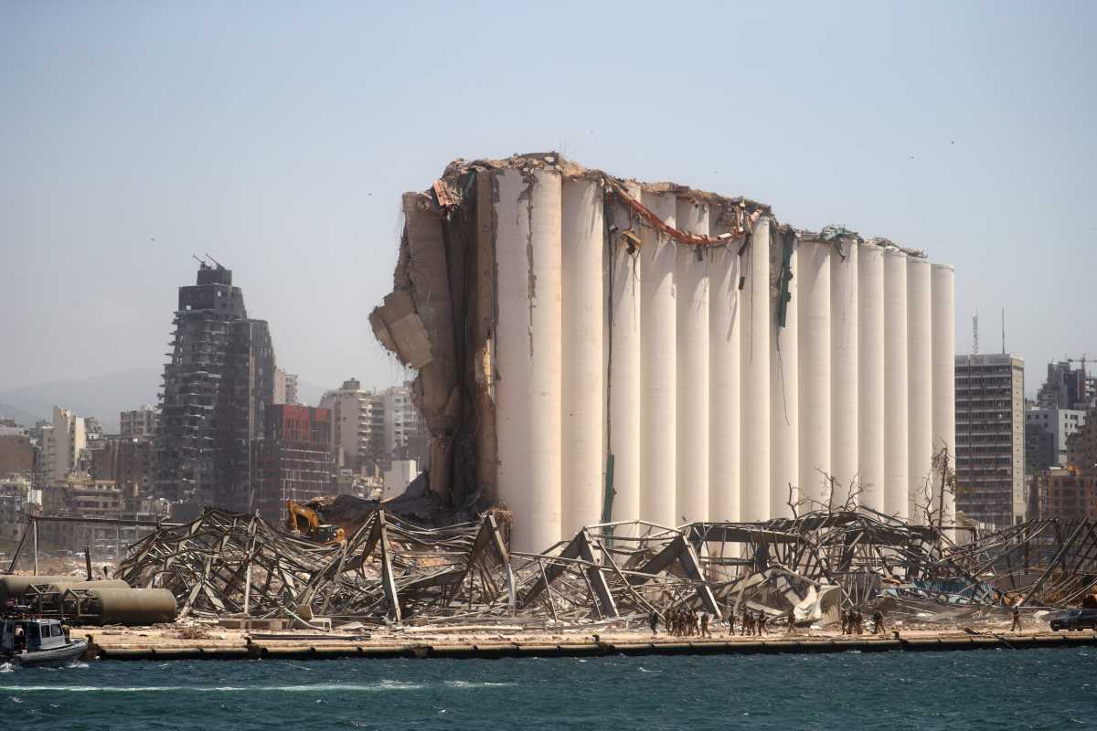 Aftermath of Tuesday’s blast in Beirut’s port area