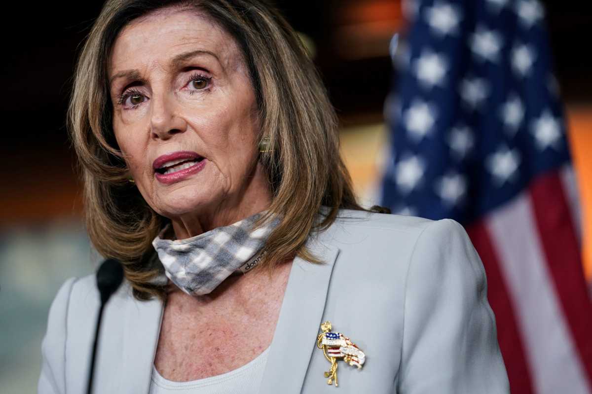 FILE PHOTO: House Speaker Nancy Pelosi Delivers Weekly Press Conference