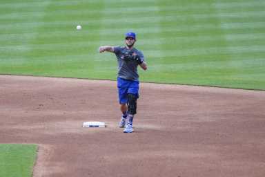 MLB: New York Mets-Workouts