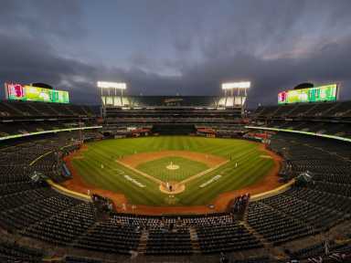 MLB: Los Angeles Angels at Oakland Athletics