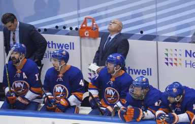NHL: Stanley Cup Playoffs-Washington Capitals at New York Islanders