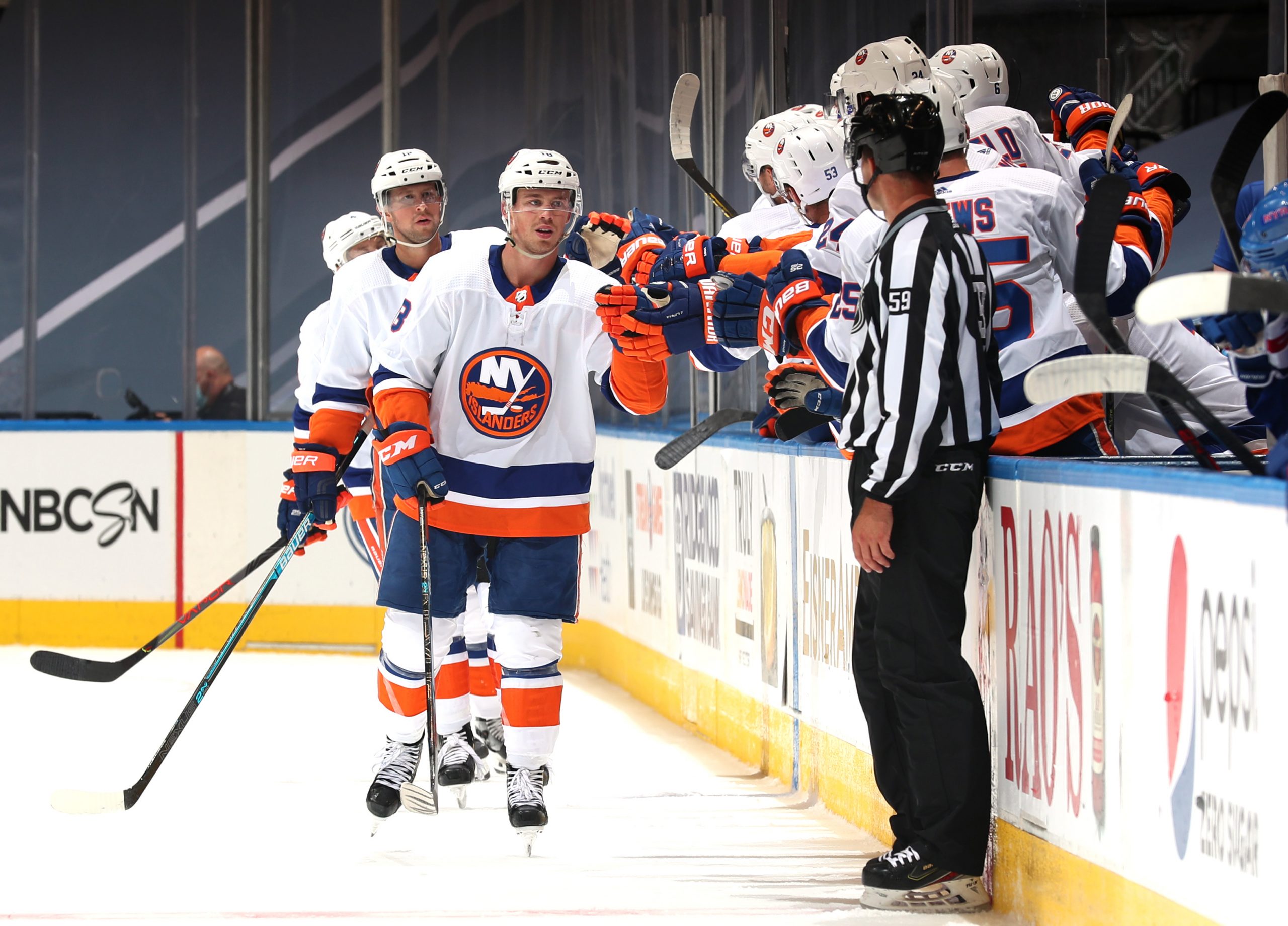Islanders COVID surge continues, Beauvillier, Pelech, Greene ruled out of UBS Arena opener 3