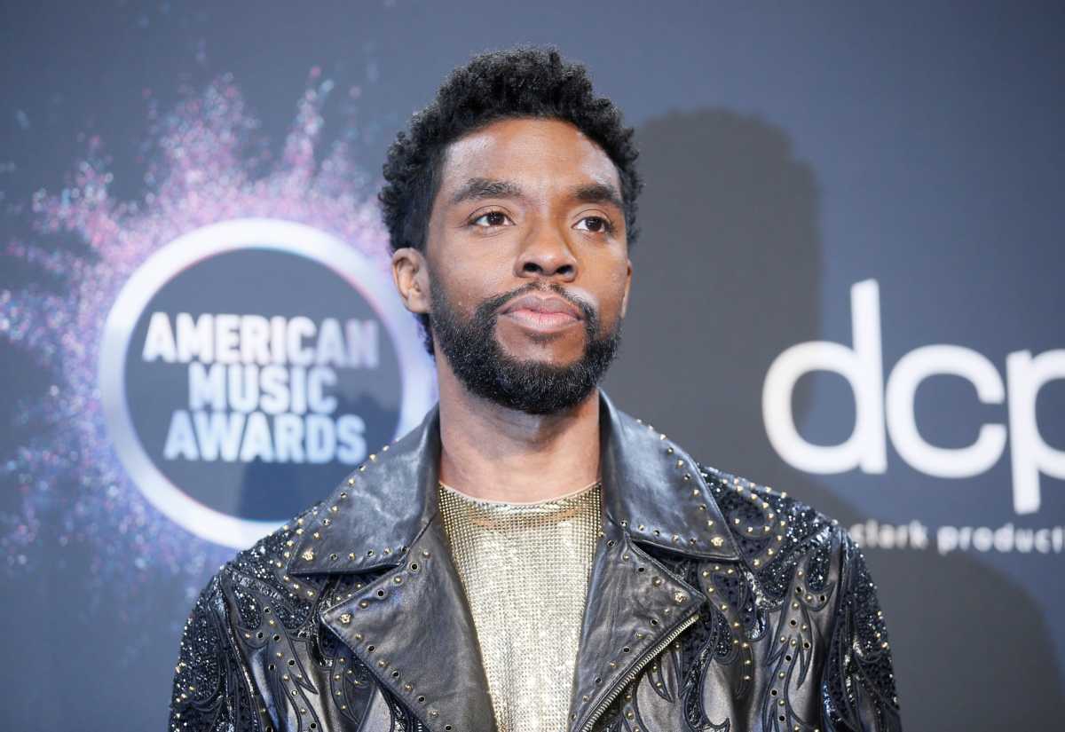 FILE PHOTO: 2019 American Music Awards – Photo Room – Los Angeles, California, U.S., November 24, 2019 – Chadwick Boseman poses backstage