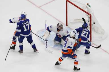 NHL: Stanley Cup Playoffs-New York Islanders at Tampa Bay Lightning