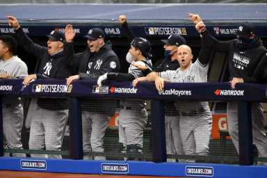 MLB: Wild Card-New York Yankees at Cleveland Indians