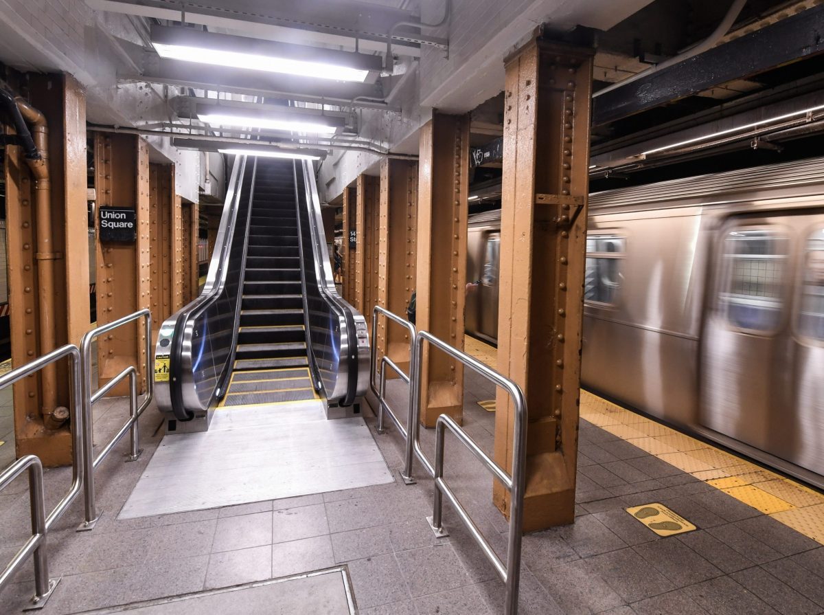 Union Square Escalator