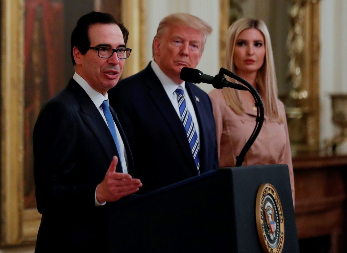 FILE PHOTO: U.S. President Trump hosts coronavirus response event at the White House in Washington