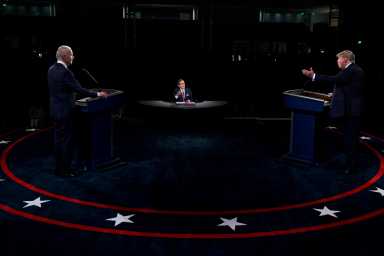 FILE PHOTO: U.S. presidential election debate in Cleveland