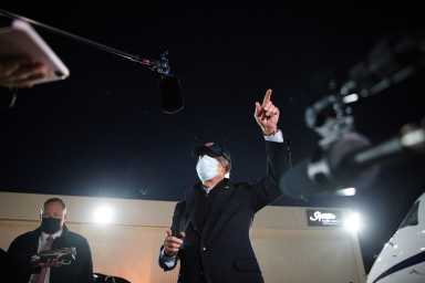 Democratic presidential candidate Joe Biden campaigns in Michigan