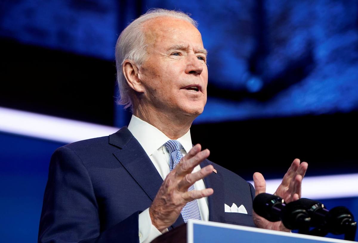 U.S. President-elect Joe Biden announces announces national security team at his transition headquarters in Wilmington, Delaware