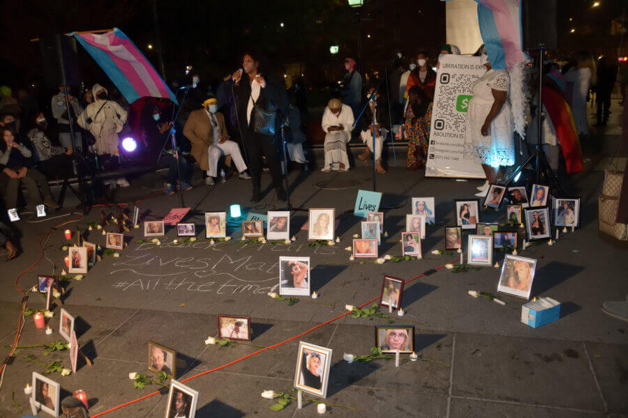 Dozens gather to honor lives of trans people lost to violence 3