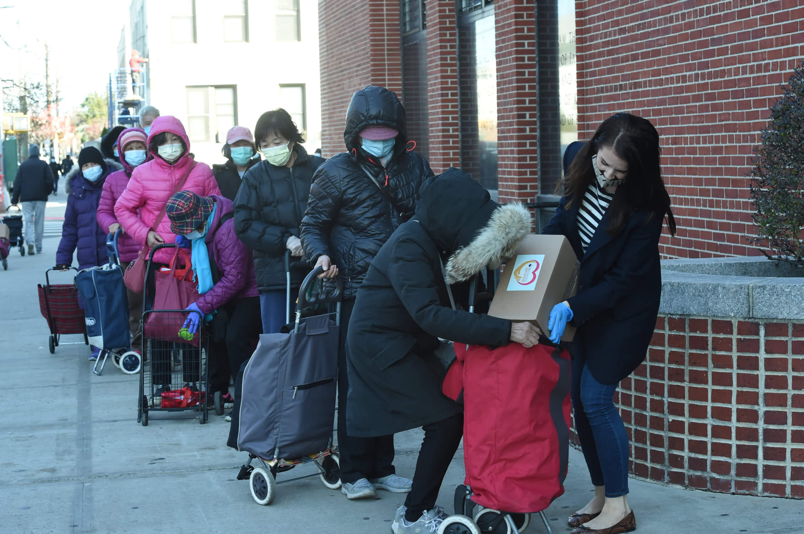 Met Council teams with all denominations for Thanksgiving food drive in Brooklyn 2