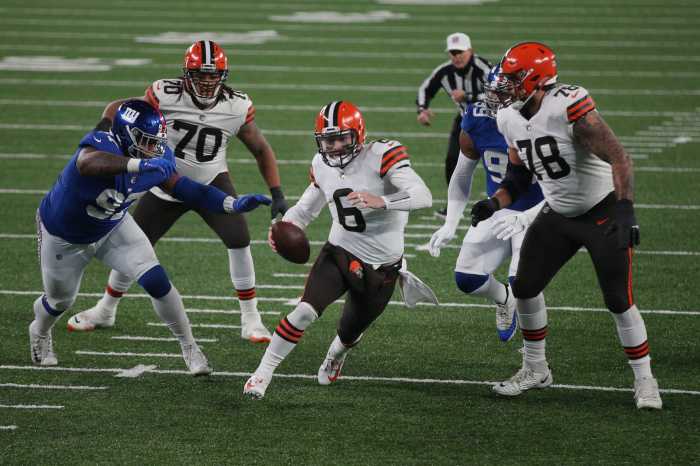Baker Mayfield Giants Browns