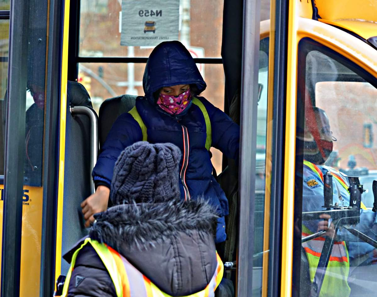 School buses are gearing up for students on the first day back to school. 
