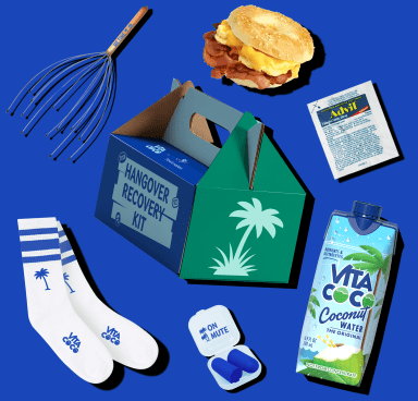 Hangover Recovery Kit items